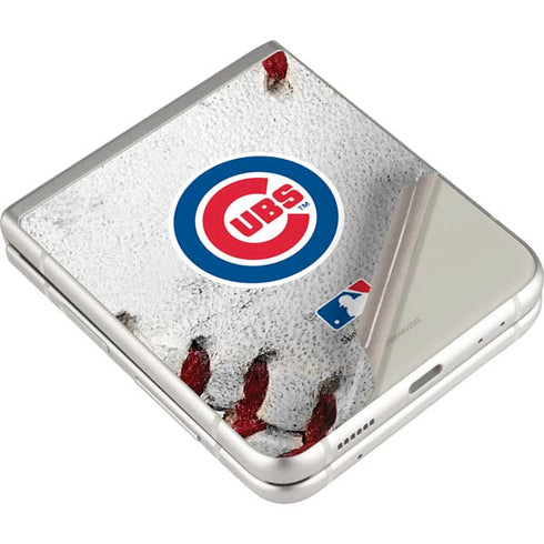 MLB Chicago Cubs Game Ball Galaxy Z Flip4 5G Skin